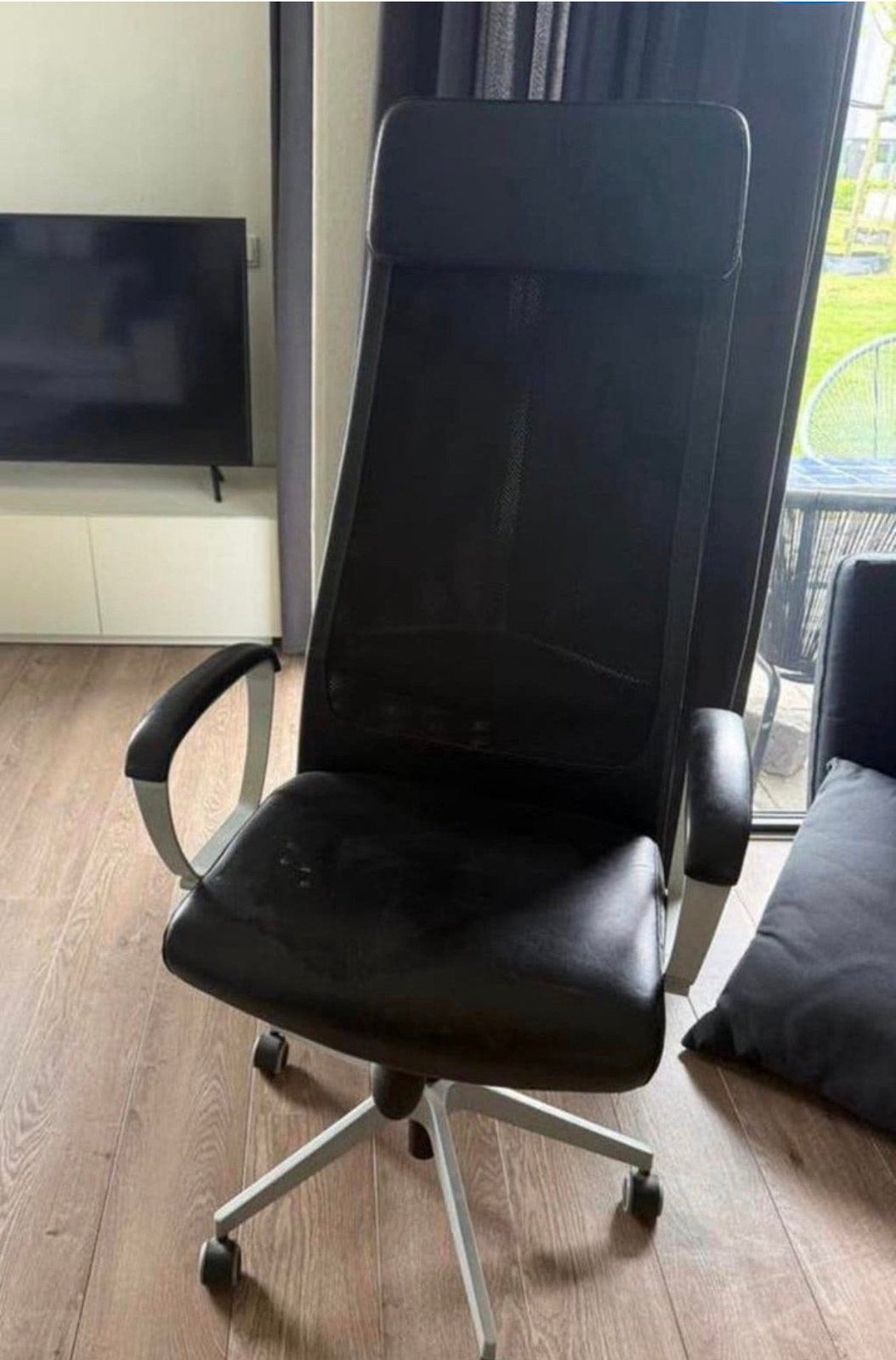 IKEA markus bureaustoel, Ophalen of Verzenden, Zo goed als nieuw, Zwart