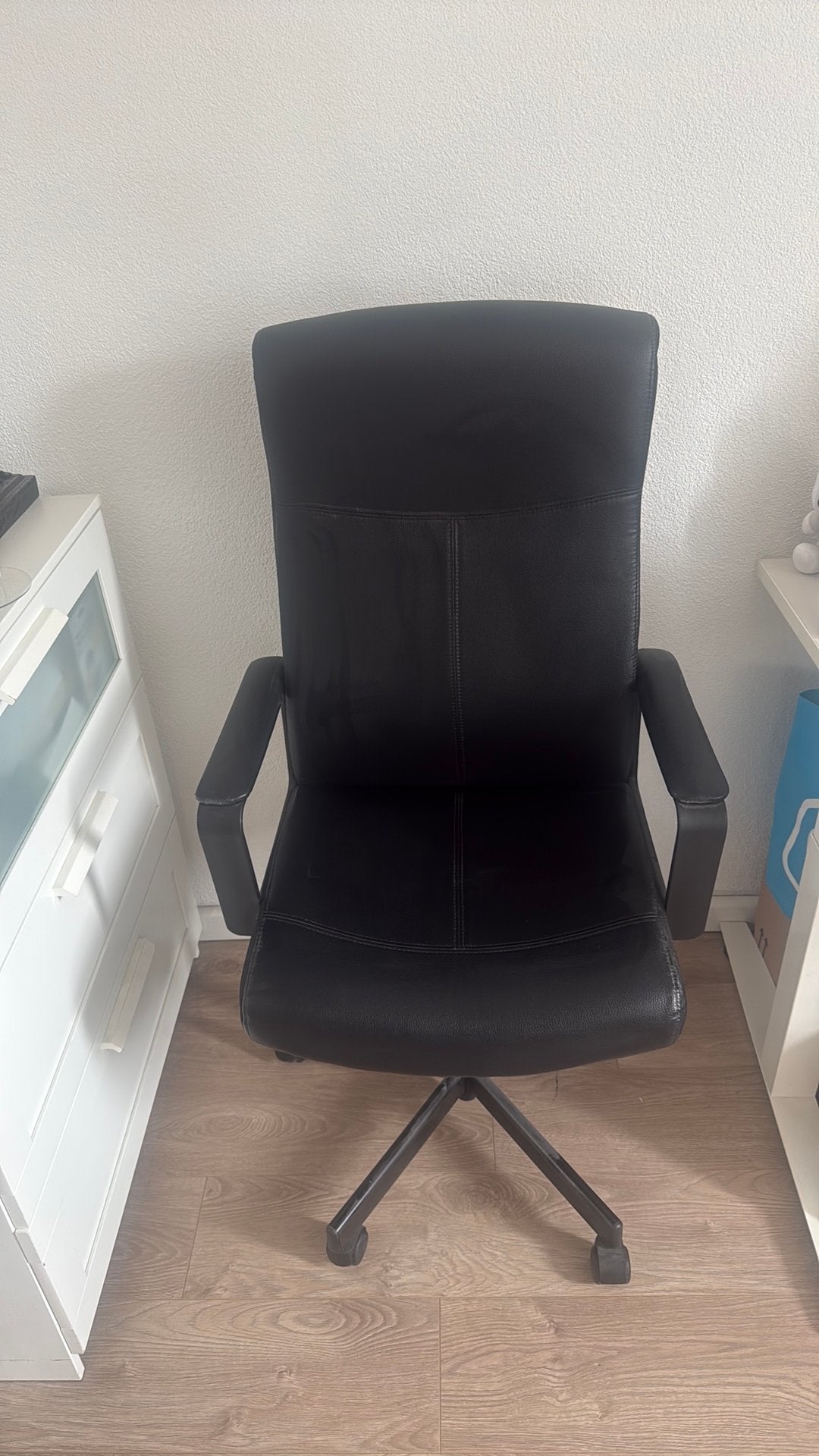 Bureaustoel, Huis en Inrichting, Bureaustoelen, Ophalen of Verzenden, Zo goed als nieuw, Zwart