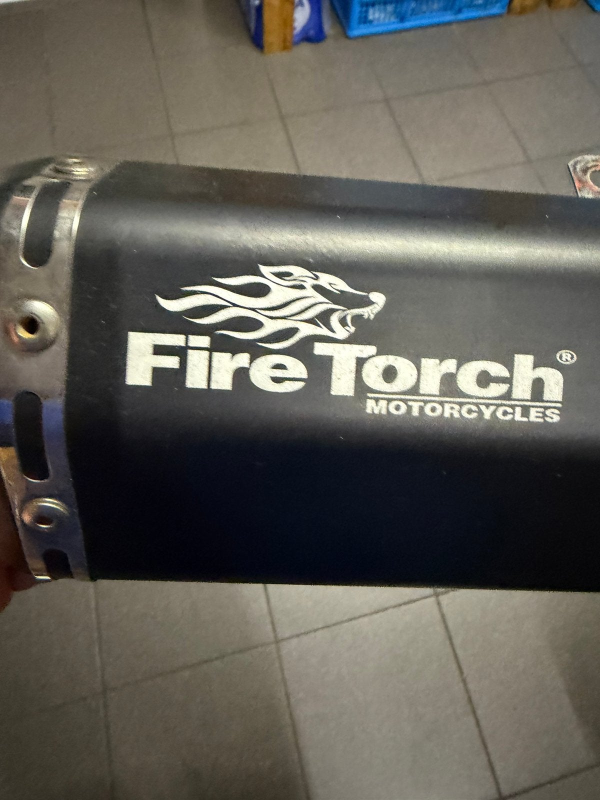 Fire Torch uitlaat compleet honda nc 700, Ophalen of Verzenden, Gebruikt
