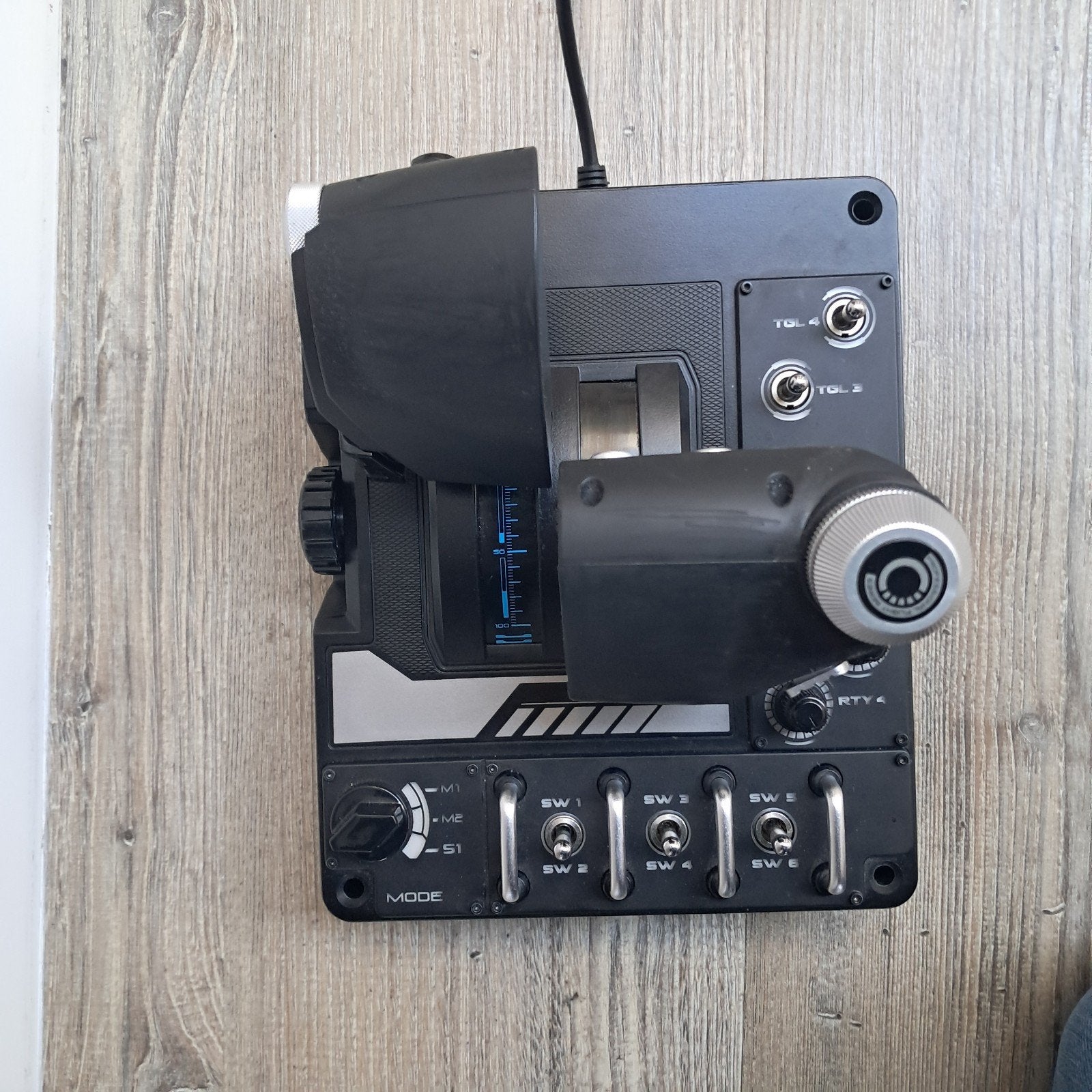 X-56 Rhino HOTAS, Ophalen of Verzenden, Gebruikt, Logitech