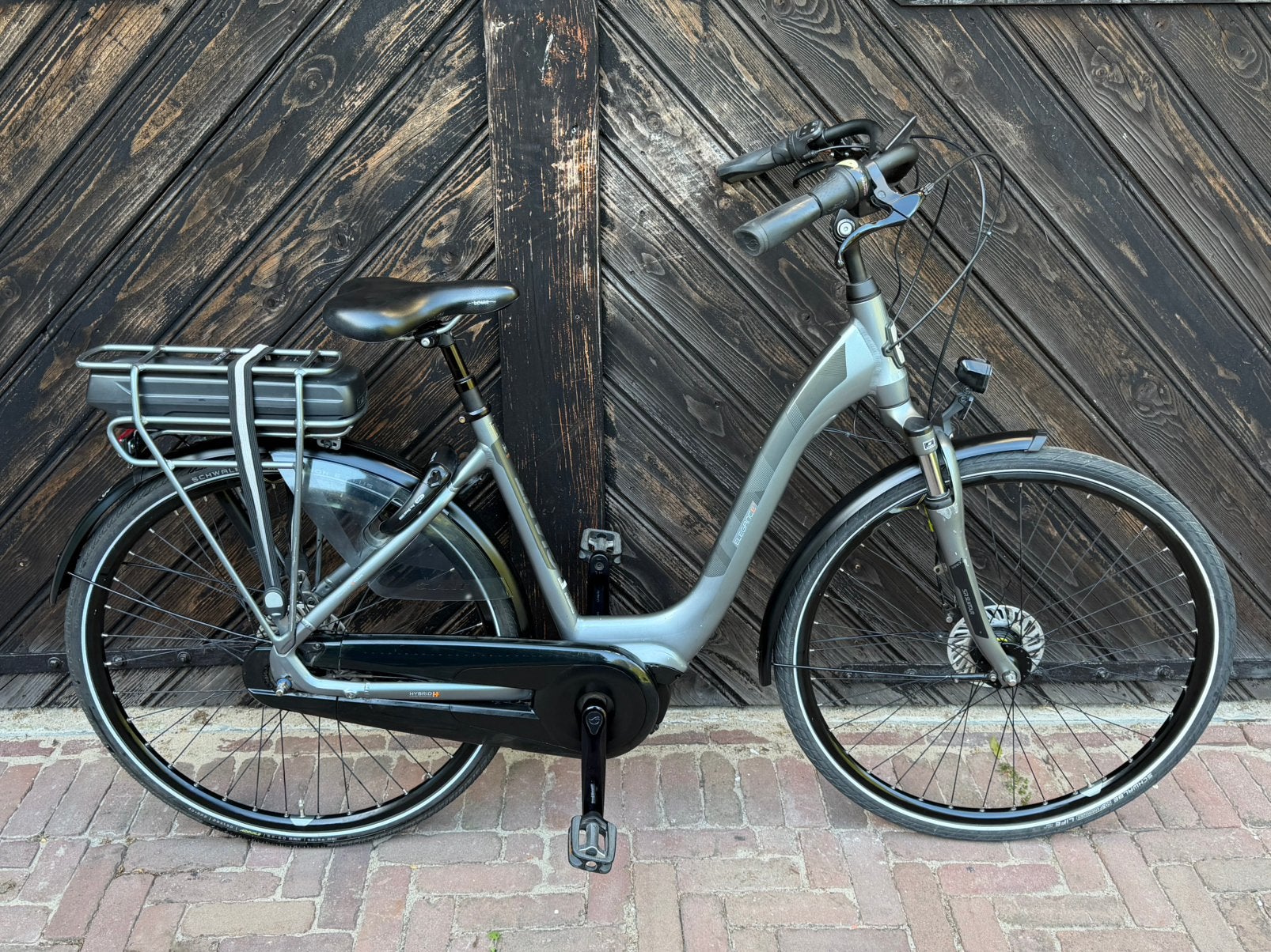 Prachtige Giant Elegance+ elektrische fiets middenmoter D50, Ophalen, Zo goed als nieuw, 50 tot 53 cm, Handrem