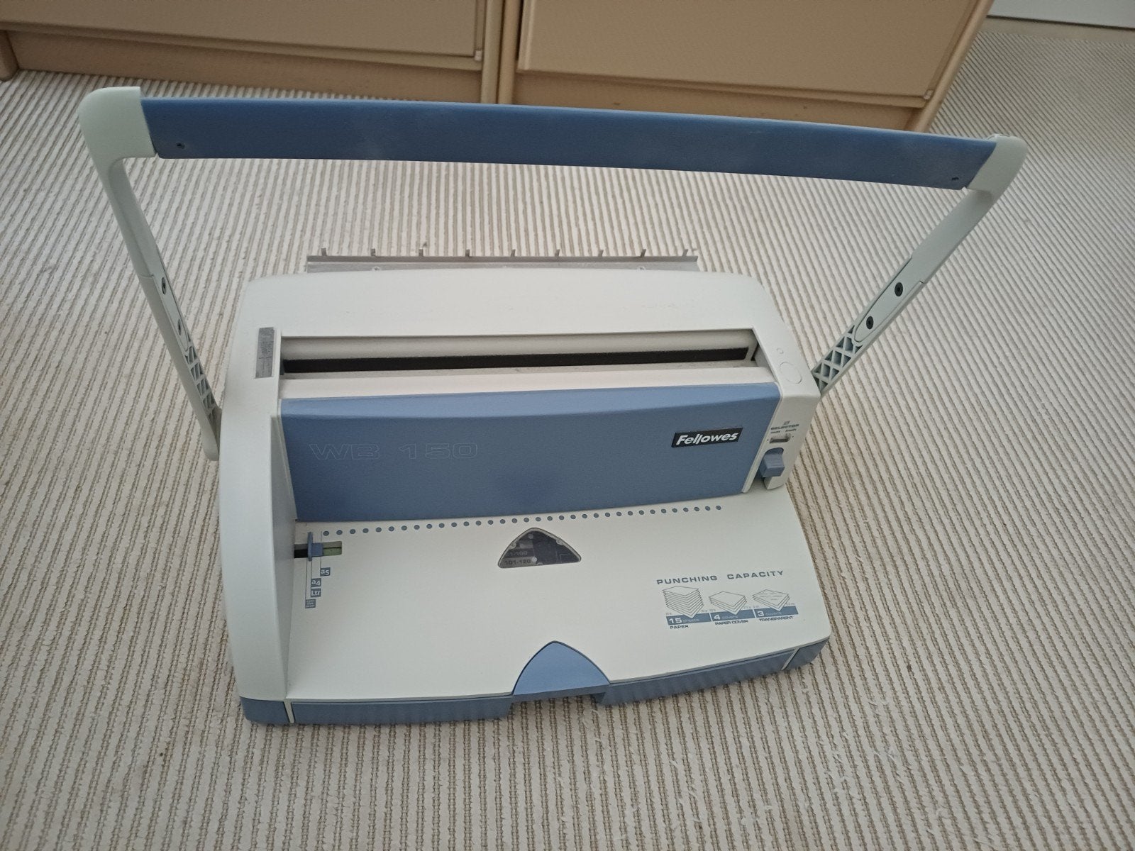 Fellowes WB 150 Inbindmachine, Ophalen of Verzenden, Gebruikt, Overige typen