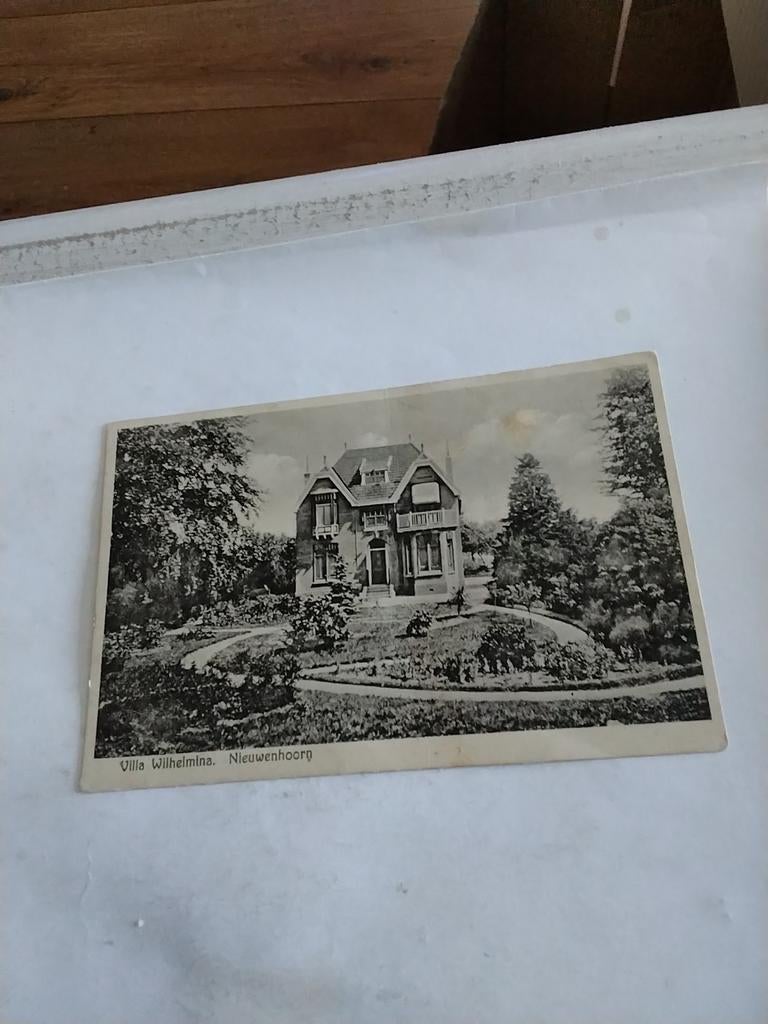 NIEUWENHOORN. VILLA WILHELMINA 1934, Ophalen of Verzenden, 1920 tot 1940, Zuid-Holland
