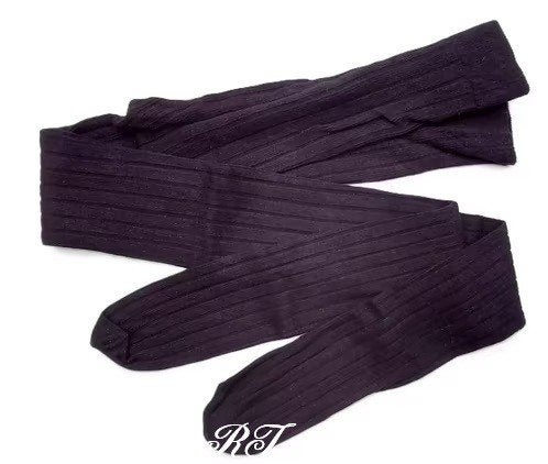 Mooie zwarte winter geribbelde panty., Zwart, Maat 40/42 (M), Ophalen of Verzenden, Panty