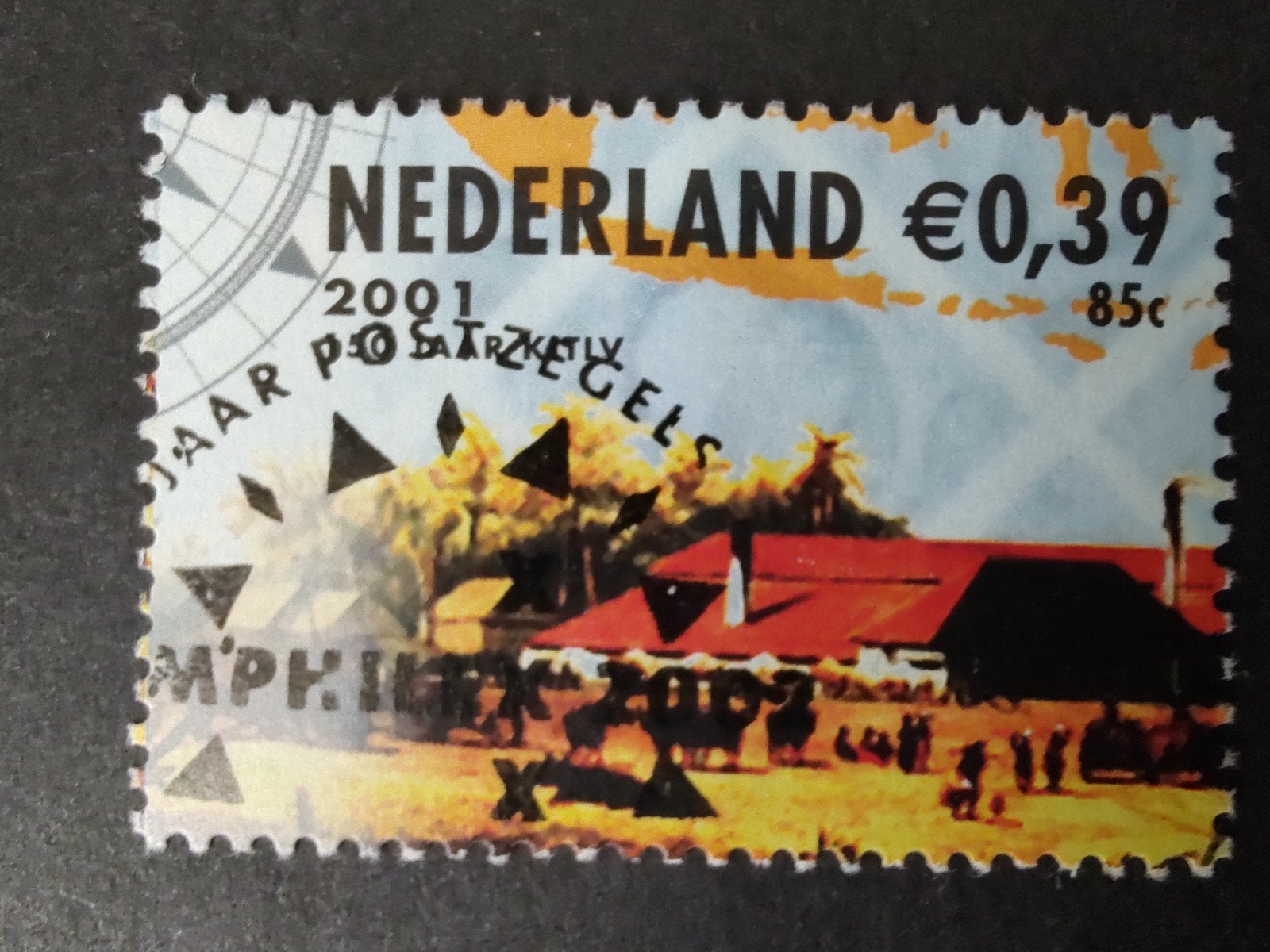 2010b 150 jaar postzegels 2002 uit blok, Verzenden