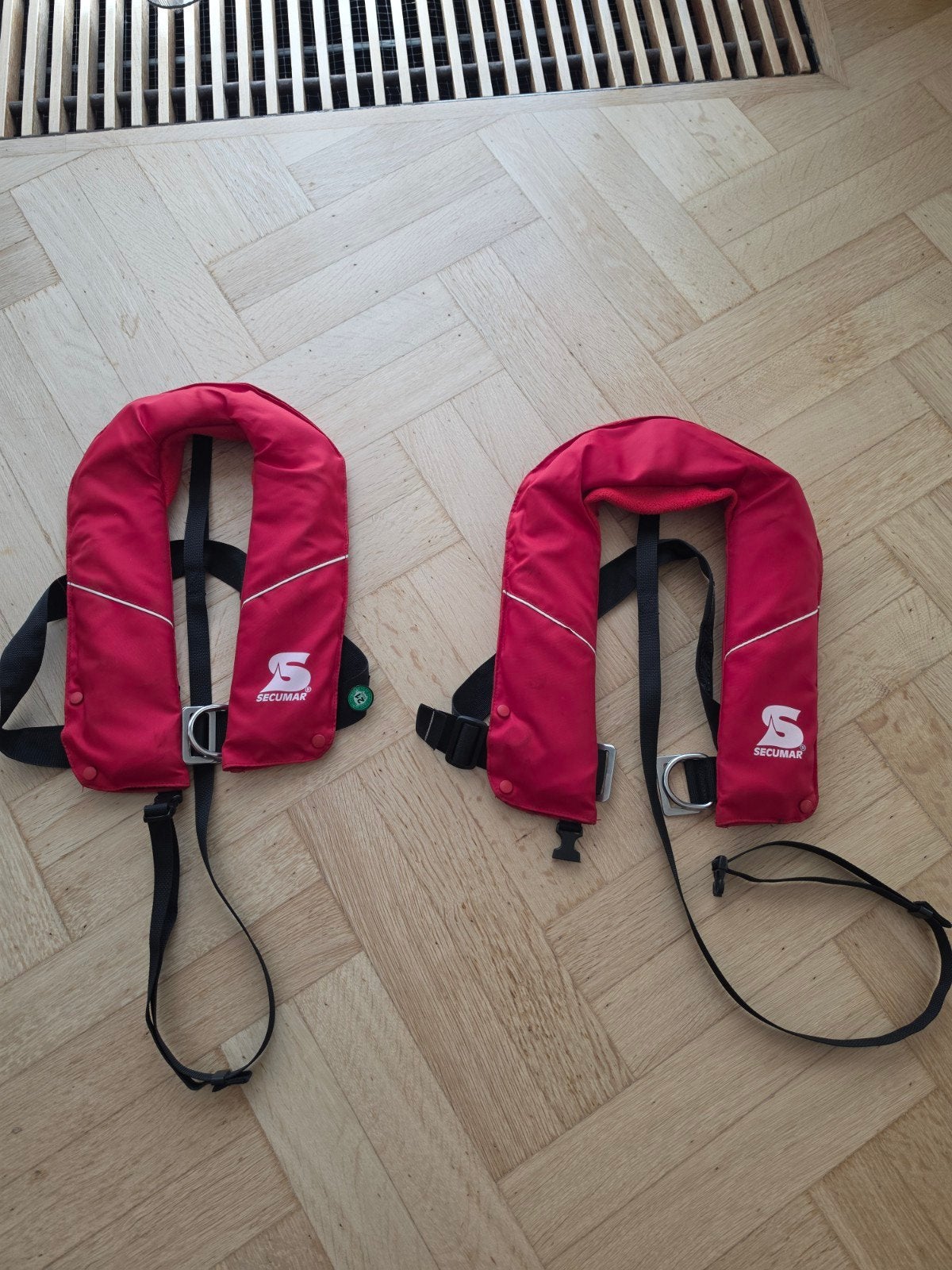 Twee Secumar Arkona Midi reddingsvesten 20-50 kg, 150N, Ophalen of Verzenden