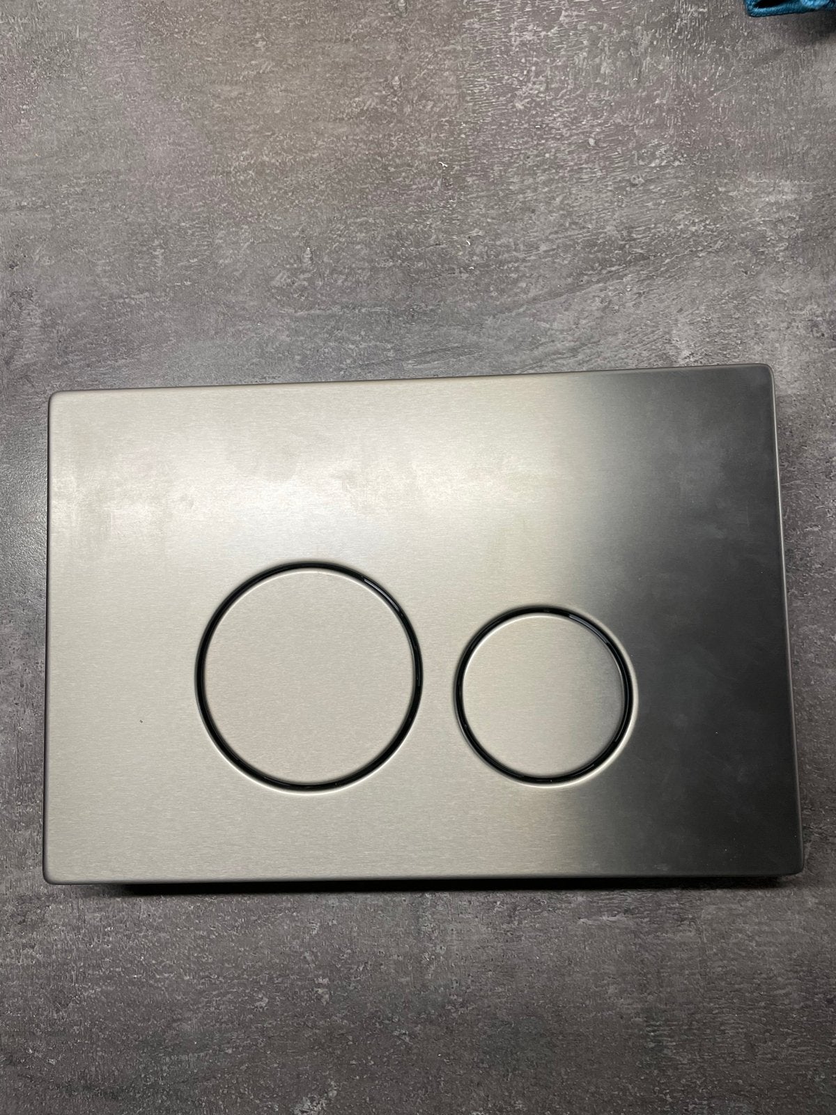 bedieningspaneel  Toilet Gunmetal, Ophalen of Verzenden, Nieuw, Rvs, Toilet