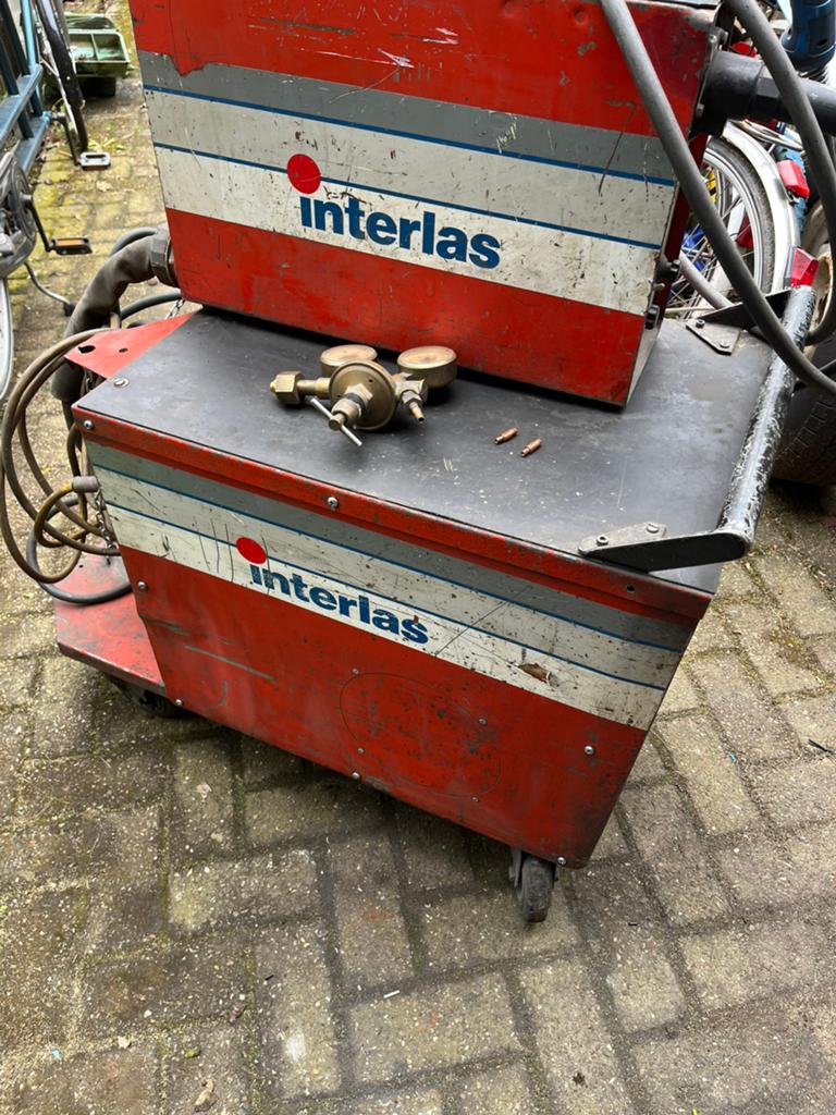 Interlas Lasapparaat mig 350A, Ophalen, Gebruikt, 250 ampère of meer