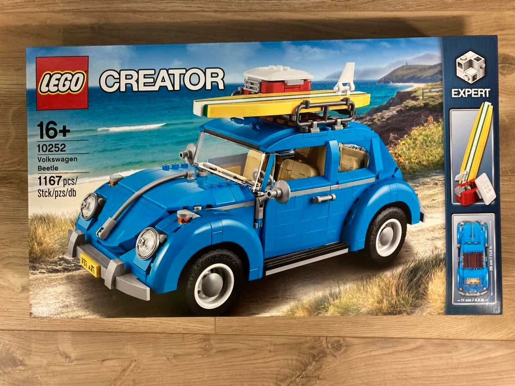 Lego 10252 Volkswagen Beetle MISB nieuw in doos, Ophalen, Nieuw, Complete set, Lego