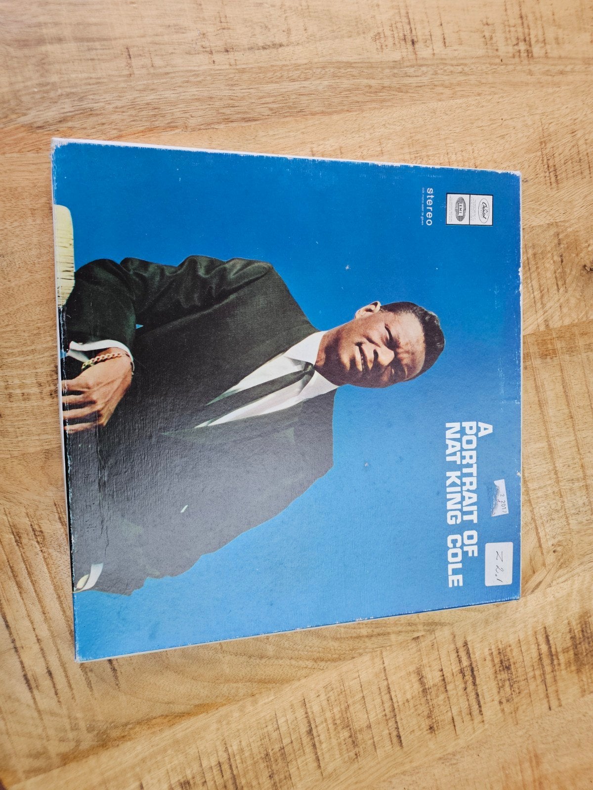 LP Nat King Cole - A Portrait of Nat King Cole, Gebruikt, Pop, Complilatie, Ophalen of Verzenden