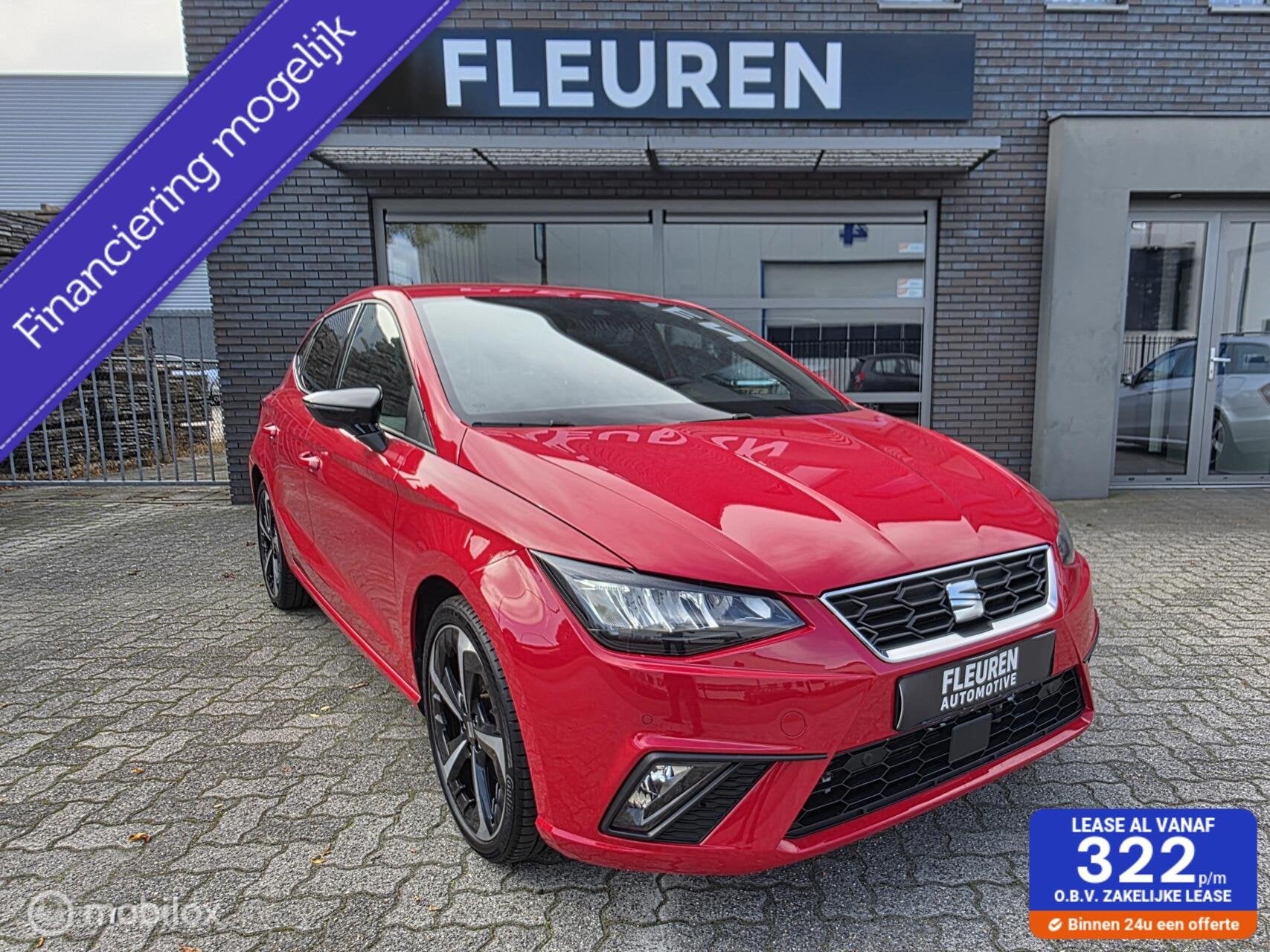 Seat Ibiza 1.0 EcoTSI FR Business Connect, Stof, Gebruikt, Adaptive Cruise Control, 116 pk