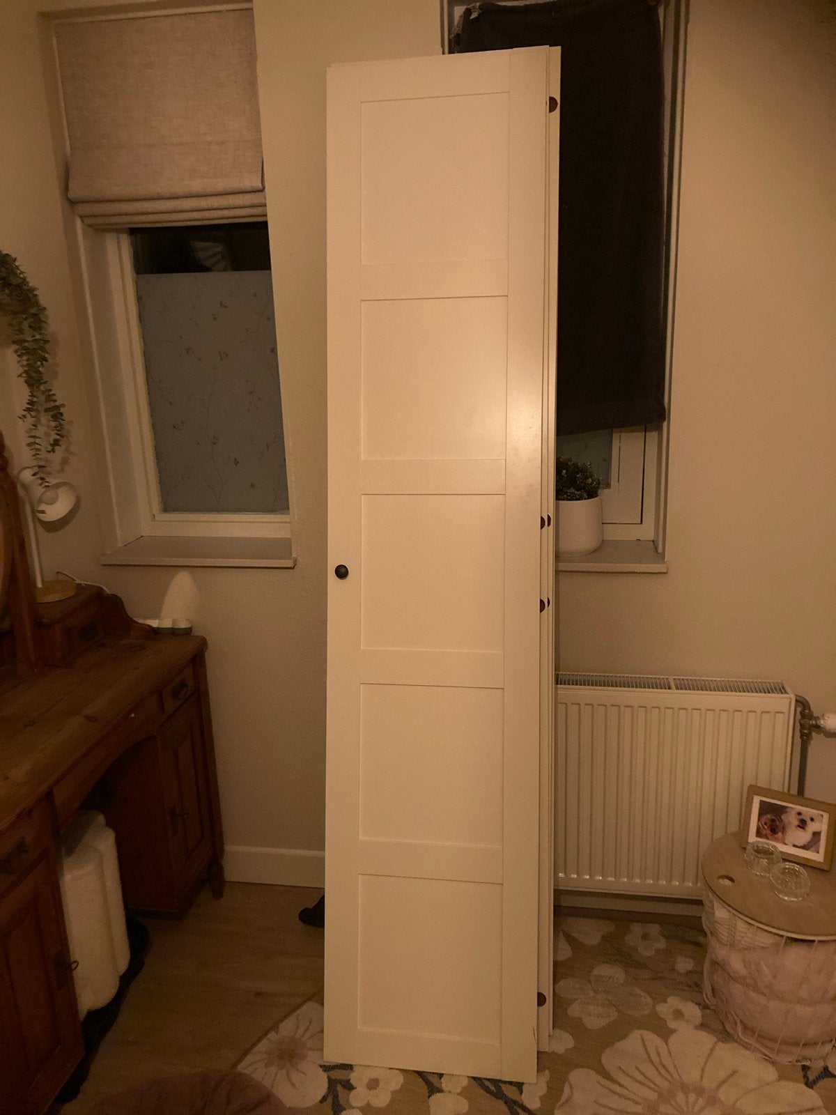 Witte IKEA Kastdeur - Zo goed als nieuw, Huis en Inrichting, Ophalen, Overige materialen, Minder dan 50 cm, 200 cm of meer