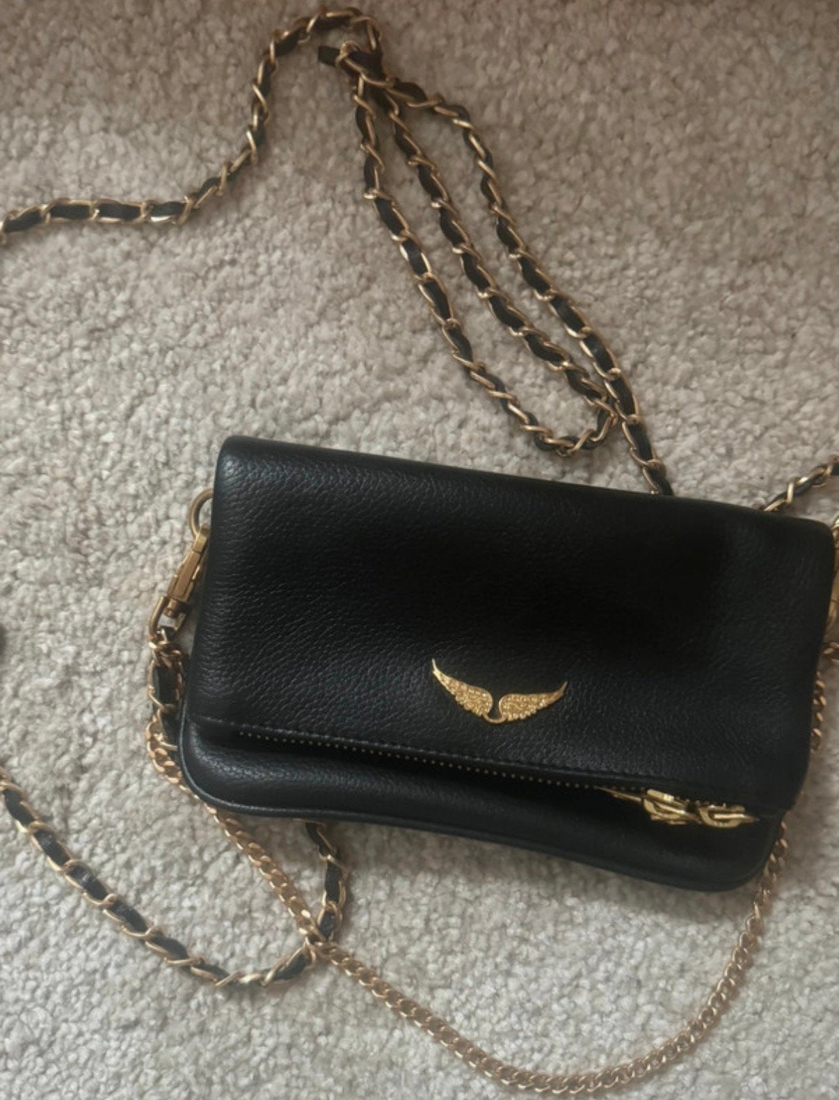 Zadig & Voltaire Rock Mini Clutch, Sieraden, Tassen en Uiterlijk, Ophalen of Verzenden, Nieuw, Avondtasje