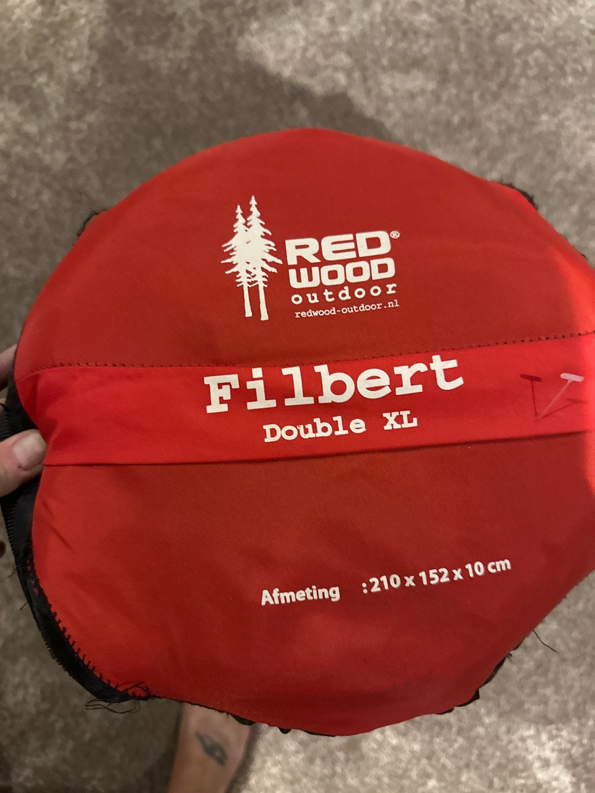 Redwood Outdoor Filbert Double XL Slaapzak nieuw!, Ophalen of Verzenden, Zo goed als nieuw