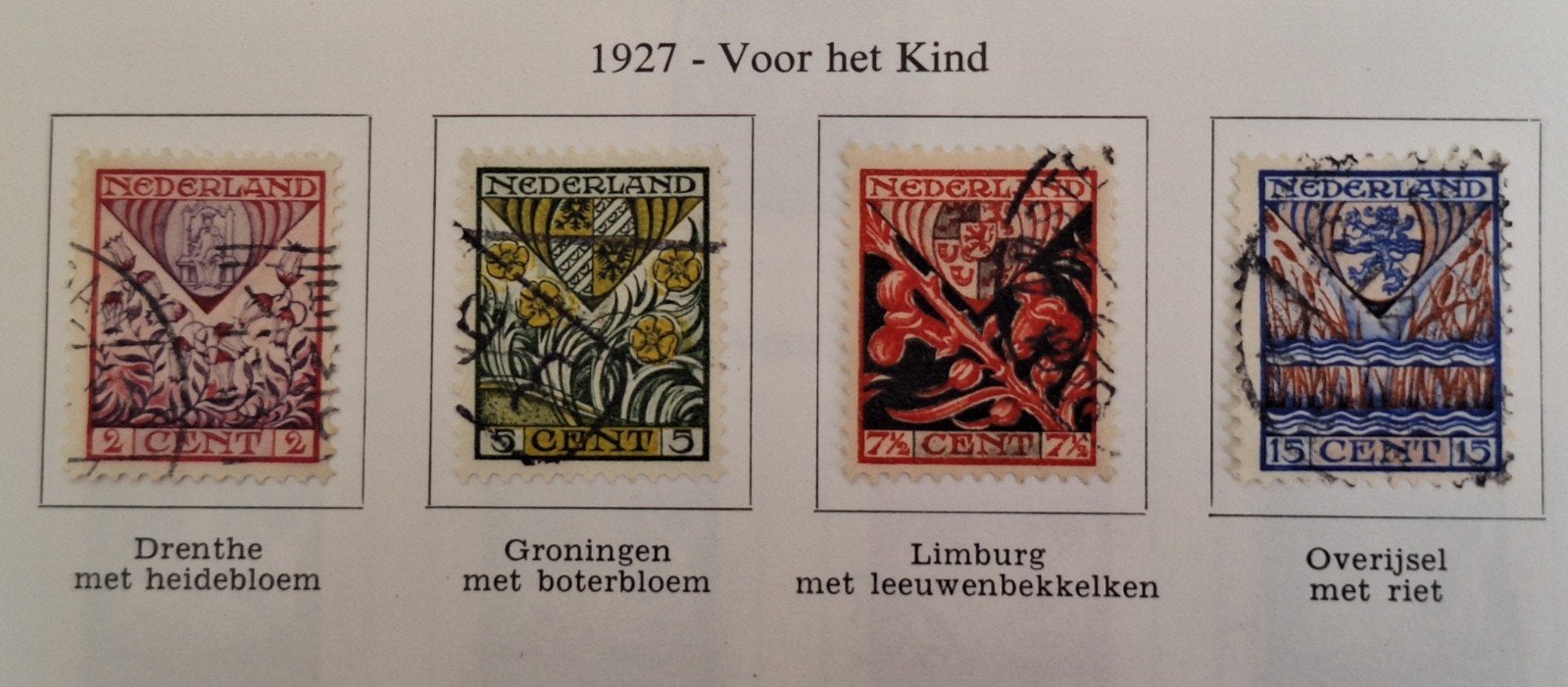 Voor het kind 1927.    12.3, Postzegels en Munten, Ophalen of Verzenden