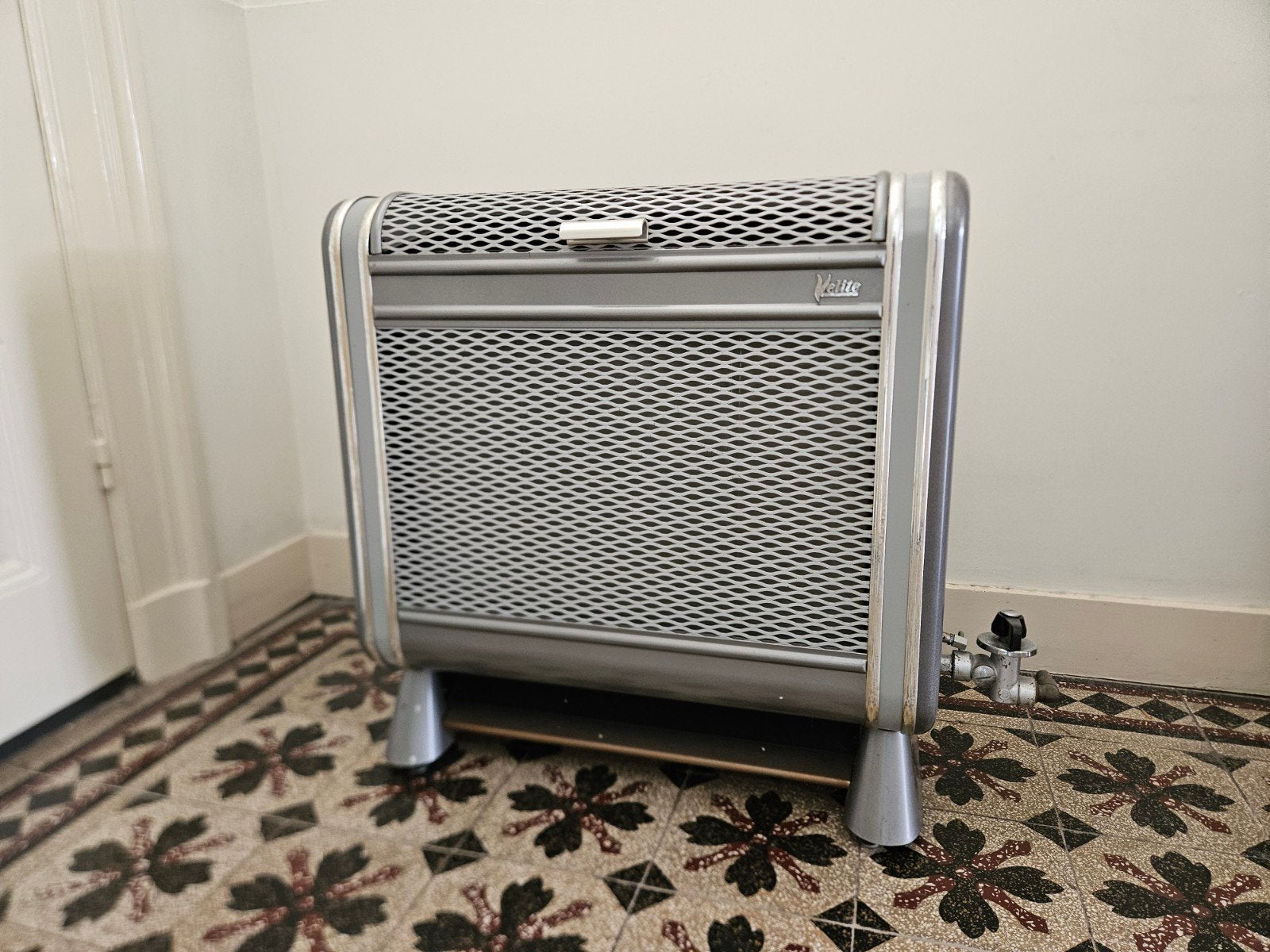 Vintage Vellite Gaskachel in nette staat, Huis en Inrichting, Kachels, Ophalen, Gebruikt, Gas, Vrijstaand