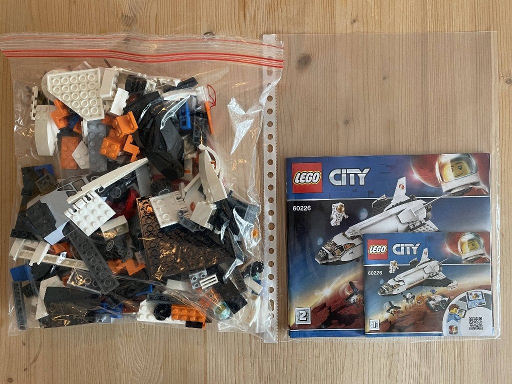 LEGO 60226 Mars Research Shuttle, City, Lego, Ophalen of Verzenden, Complete set