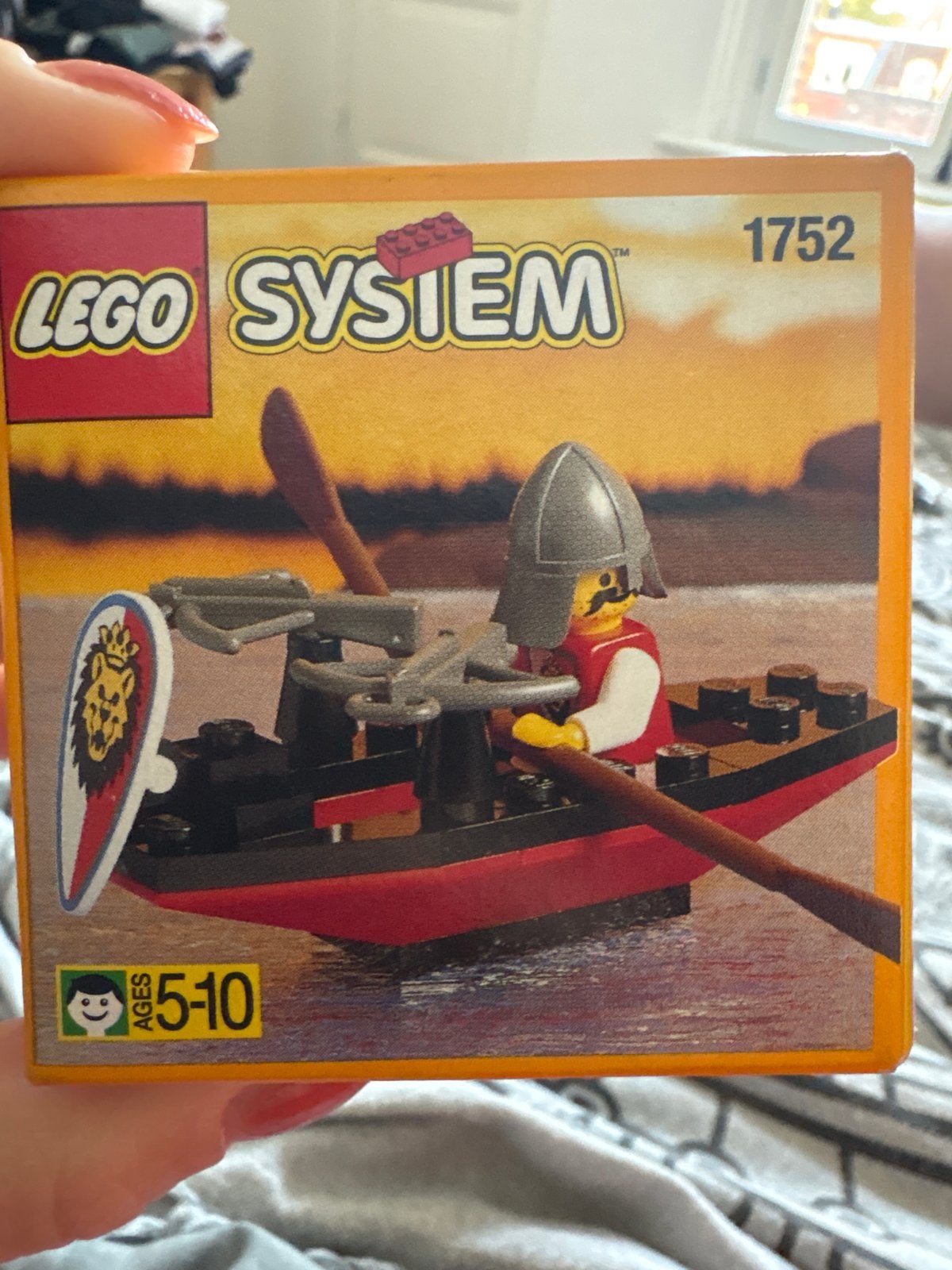 Lego System 1752: Ridder met bootje - Nieuw en Sealed, Lego, Nieuw, Ophalen of Verzenden, Castle
