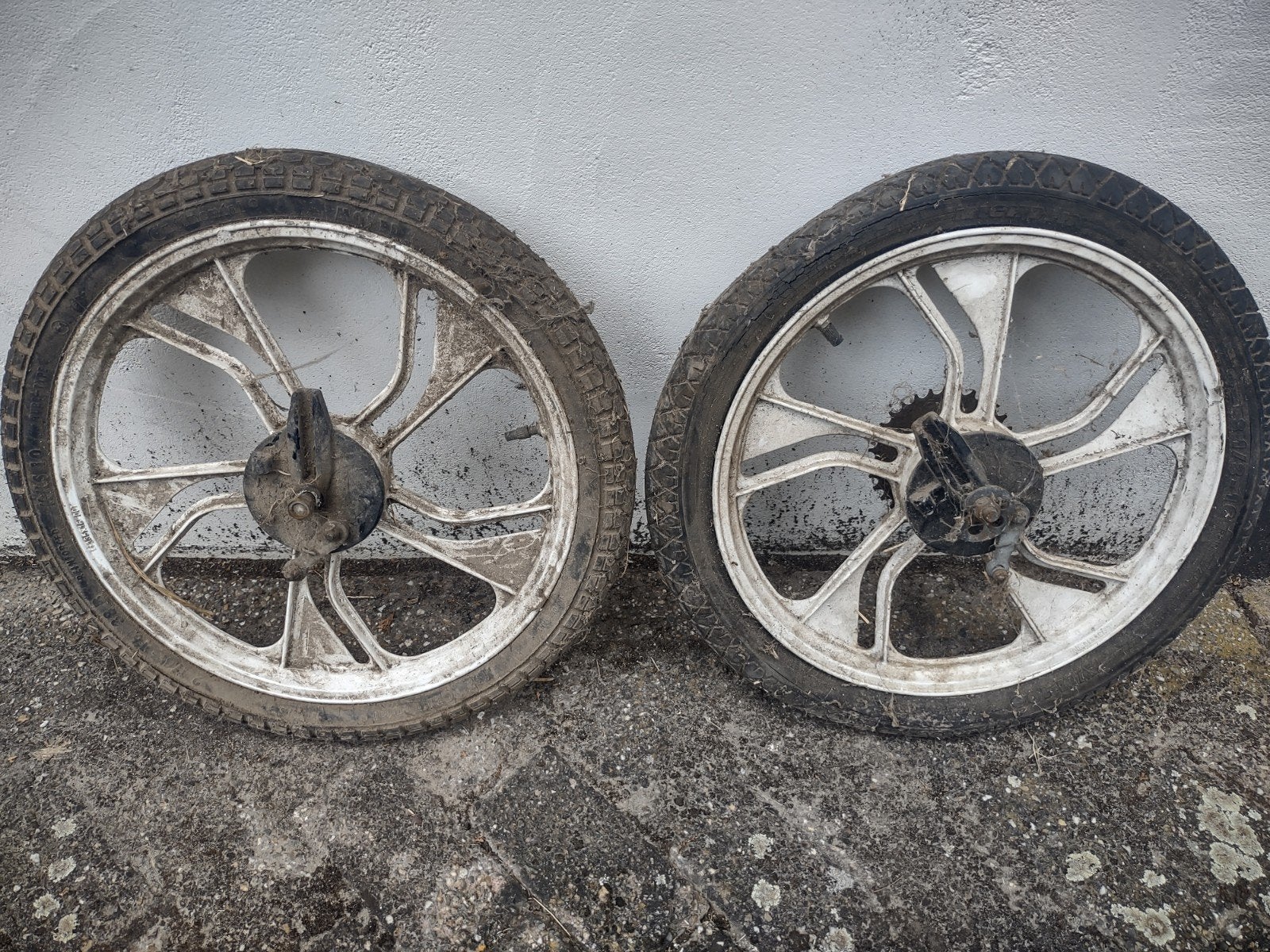 Tomos a35 stelvelgen met trommels en assen., Ophalen, Gebruikt, Overige merken