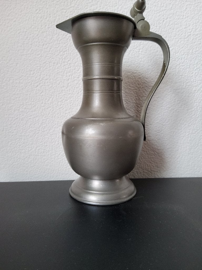 Te koop antieke tinnen kan, Ophalen of Verzenden