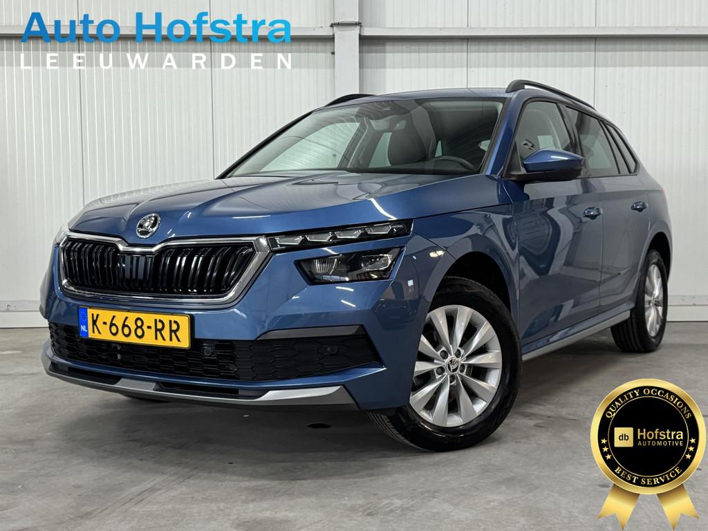 Skoda Kamiq 1.0 TSI Business Edition LEER STOELVERW. CARPLAY, Gebruikt, Blauw, 49 €/maand, Origineel Nederlands