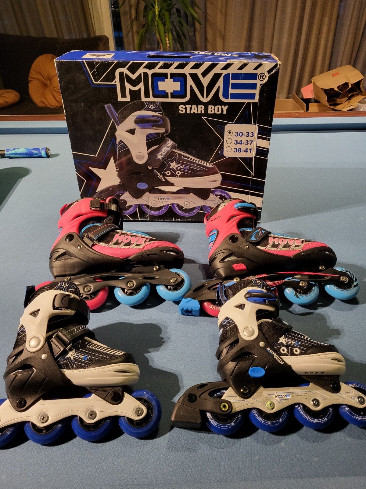 Move inline skates skeelers 30-33 38-41 verstelbaar, Overige merken, Verstelbaar, Nieuw, Ophalen of Verzenden
