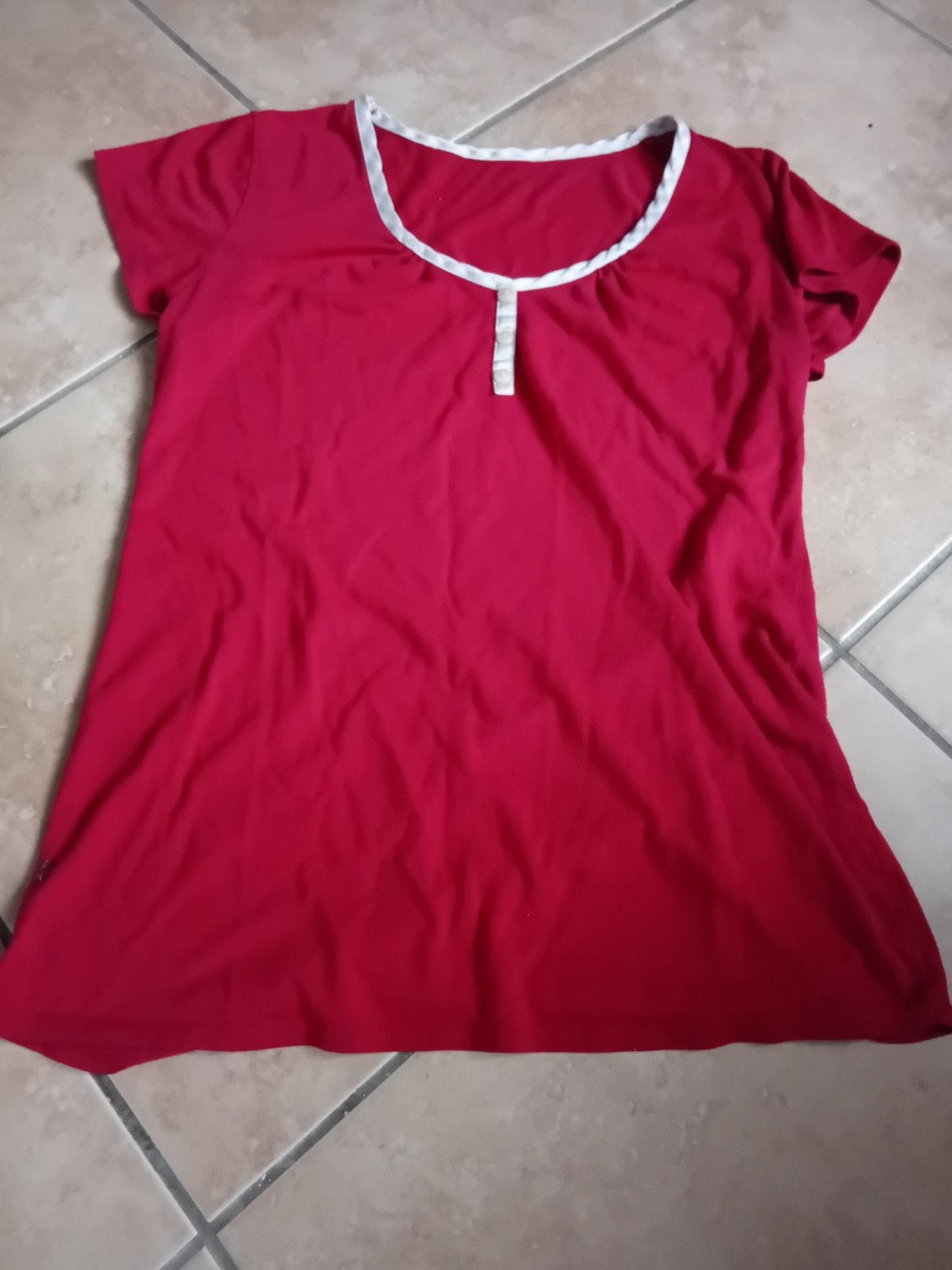 Rood shirt maat M, Kleding | Dames, T-shirts, Ophalen
