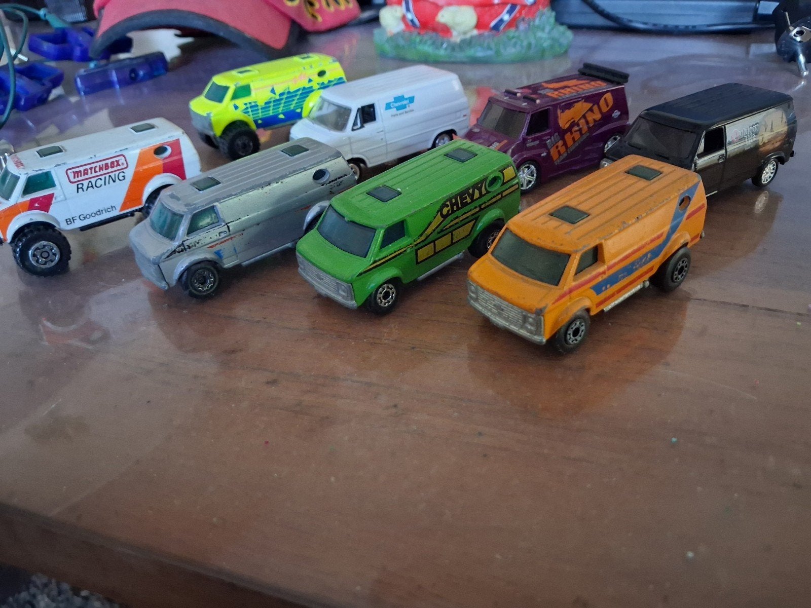 Chevrolet Chevy Van Bus Modelauto's - Diverse Kleuren, Overige merken, Gebruikt, 1:50 of kleiner, Overige typen