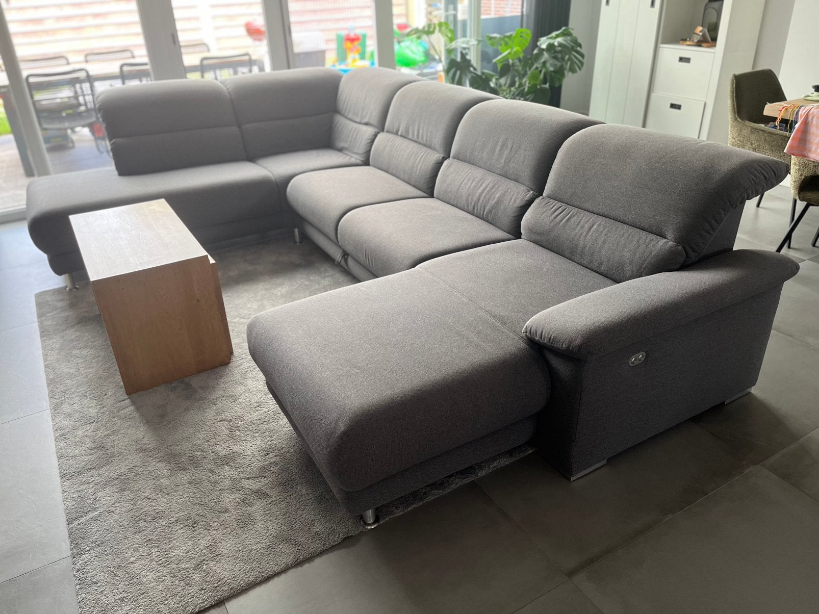 Nette U bank, Huis en Inrichting, Ophalen, Gebruikt, Stof