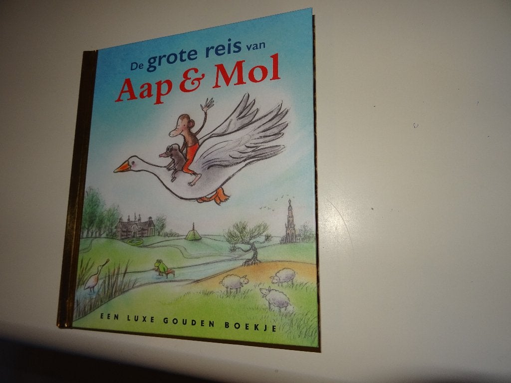 Gouden boekje - De grote reis van Aap en Mol - Gitte Spee, Ophalen, Nieuw, Fictie algemeen, Gouden boekje
