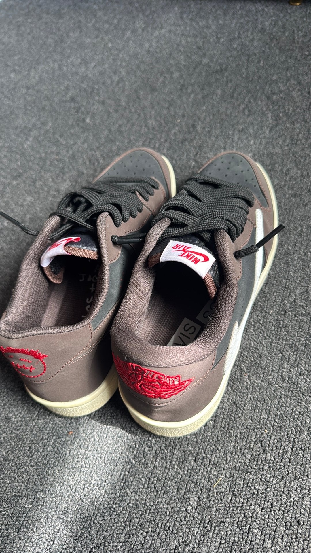 Travis scott schoenen unisex, Ophalen, Bruin, Overige typen, Zo goed als nieuw