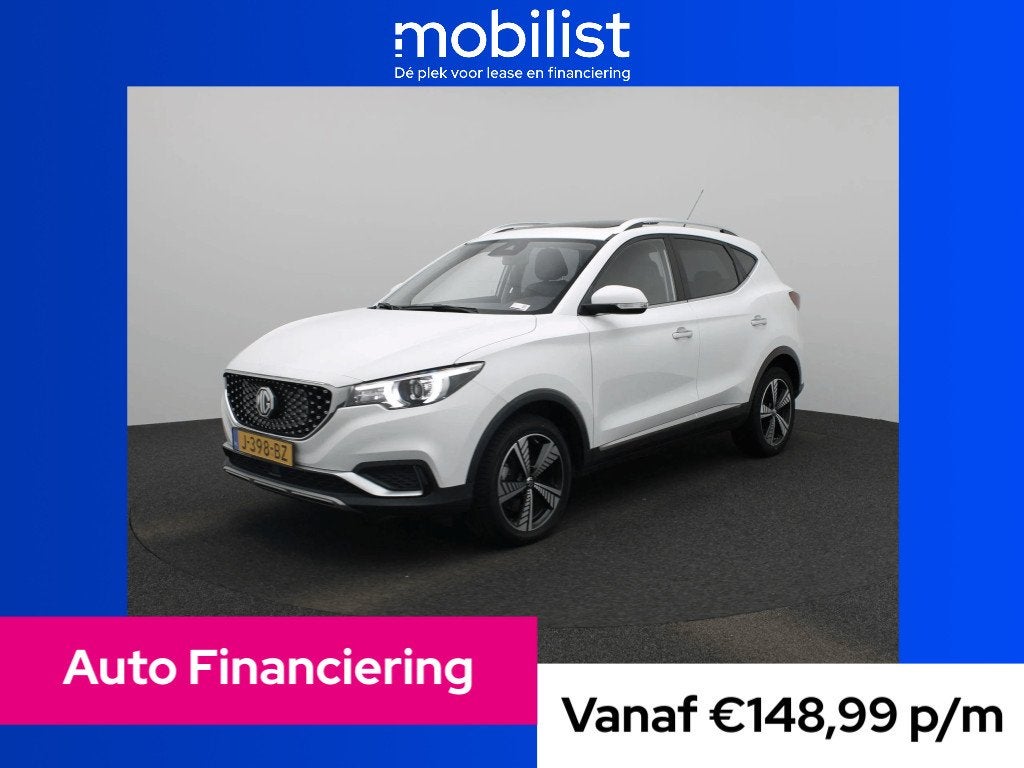 MG ZS EV Luxury 45 kWh (bj 2020, automaat), Auto's, MG, Automaat, Gebruikt, 143 pk, ZS