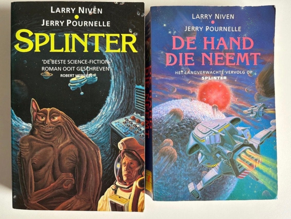 Splinter & De Hand Die Neemt - Larry Niven & Jerry Pournelle, Boeken, Ophalen of Verzenden, Gelezen