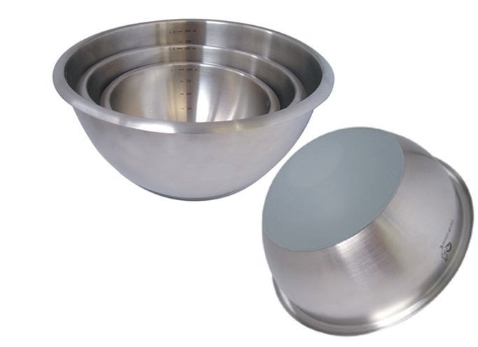Bolle Mengkom in Inox met antislip bodem 7L - 30cm  De Buyer, Huis en Inrichting, De Buyer, Pot, Bus of Blik, Nieuw, Ophalen of Verzenden