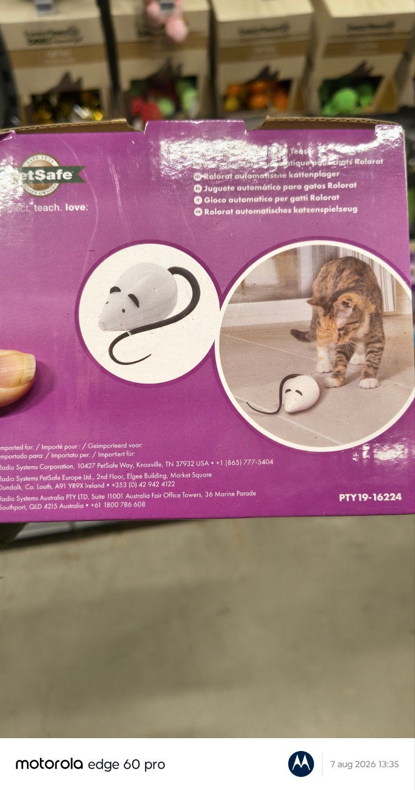 speelgoed muis kat, Dieren en Toebehoren, Ophalen of Verzenden