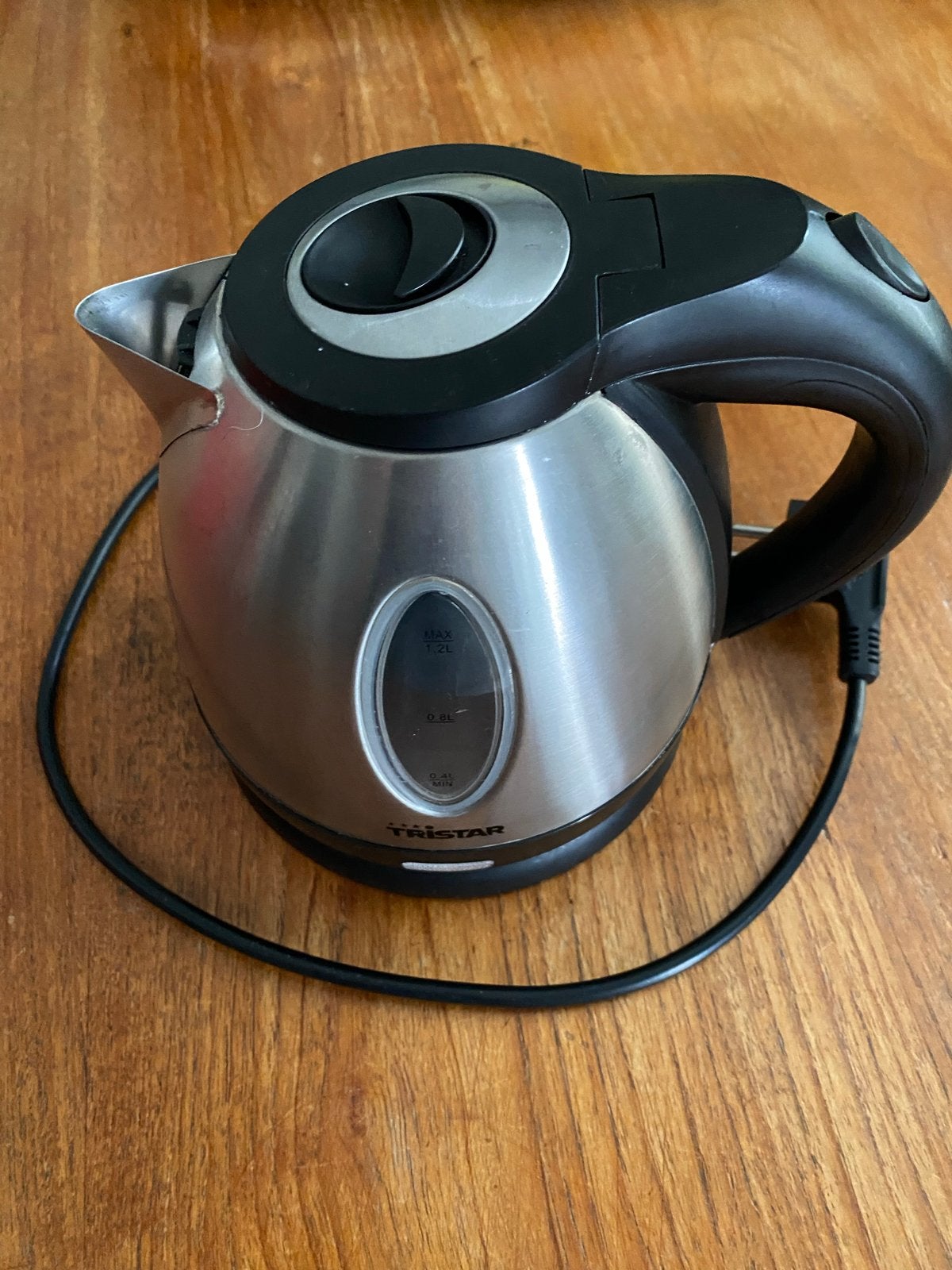 Tristar Waterkoker voor op de camping - Gebruikt, Witgoed en Apparatuur, Waterkokers, 1 tot 2 liter, Ophalen, Gebruikt, Draadloos