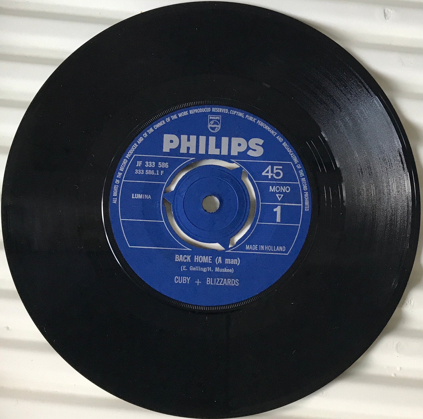 Foto 4 van Cuby + Blizzards - Back home (a man) NL’66 (ALS NW)(NLop33)