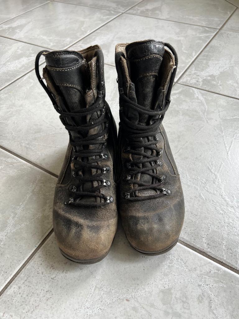 Gedragen paar Meindl Jungle Boots maat 290M. 45, Verzenden, Gebruikt, Schoenen