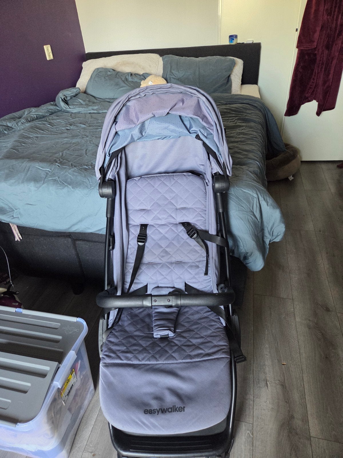 Easywalker jackey buggy, Kinderen en Baby's, Buggy's, Gebruikt, Overige merken, Verstelbare rugleuning, Ophalen