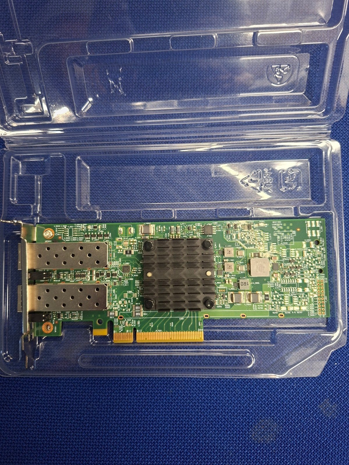 Broadcom NetXtreme E-Series 2x10G SFP+ NIC Dell 0yr0vv, Computers en Software, Netwerkkaarten, Gebruikt, Onbekend, Ophalen of Verzenden