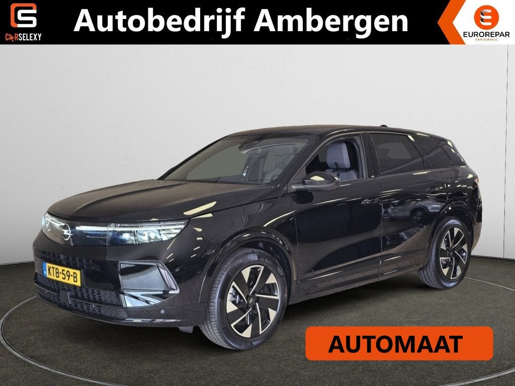 Opel Grandland 1.6 Turbo PHEV GS (bj 2026, semi-automaat), Auto's, Stof, Gebruikt, 4 cilinders, Zwart