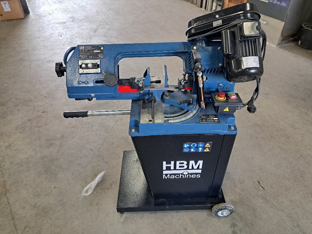 Metaallintzaag HBM128, Ophalen, 70 mm of meer, HBM, Zo goed als nieuw