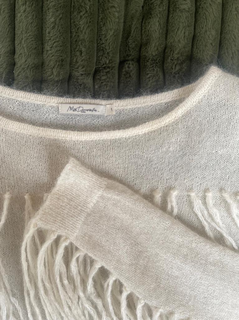 Mes Demoiselles Knuffelzachte alpaca trui handmade cream OS, Kleding | Dames, Truien en Vesten, Zo goed als nieuw, Maat 36 (S)