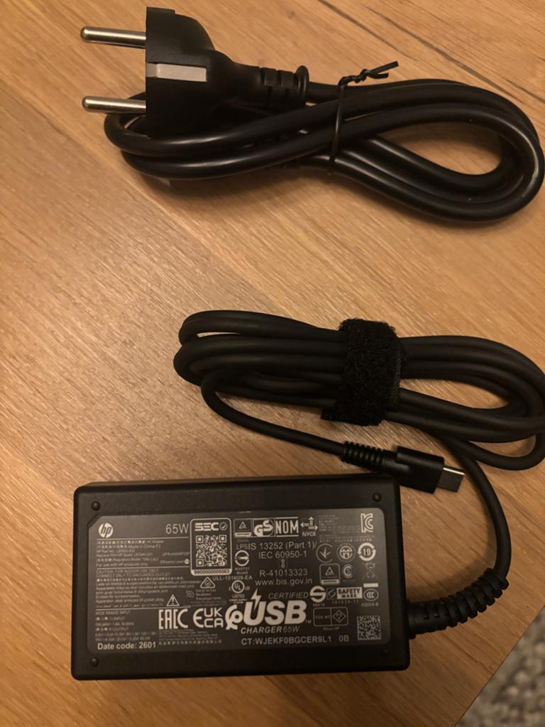 HP 65W USB-C Oplader - nieuw (Dell - Lenovo), Computers en Software, Laptop-opladers, Ophalen of Verzenden, Nieuw
