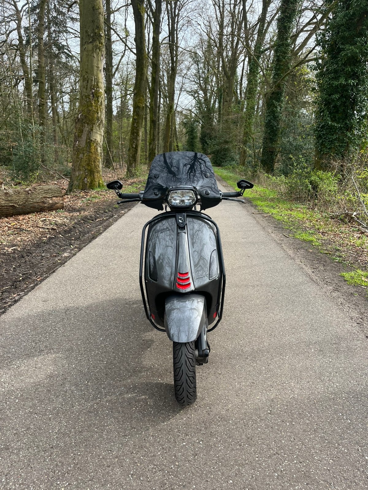 Vespa Sprint 2019 Agaath Grijs, Ophalen, Gebruikt, Overige modellen, Maximaal 45 km/u