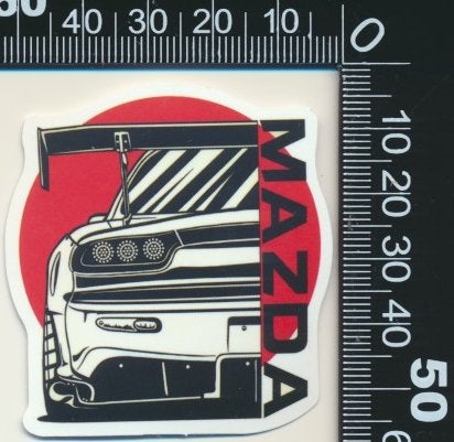 Sticker: Japanse Auto Cultuur (37) - Mazda, Ophalen of Verzenden, Zo goed als nieuw, Auto of Motor
