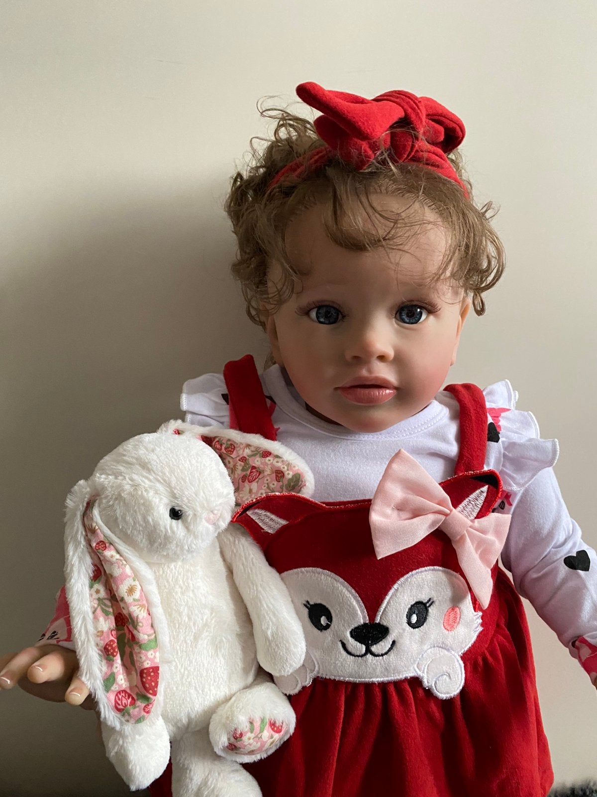 Reborn toddler meisje, Ophalen of Verzenden, Zo goed als nieuw, Pop, Levensecht of Reborn