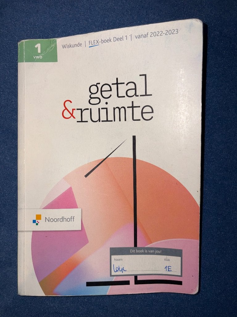 gebruikte schoolboeken getal en ruimte nectar geo 1 vwo, Boeken, Schoolboeken, Overige vakken, VWO, Diverse auteurs, Ophalen