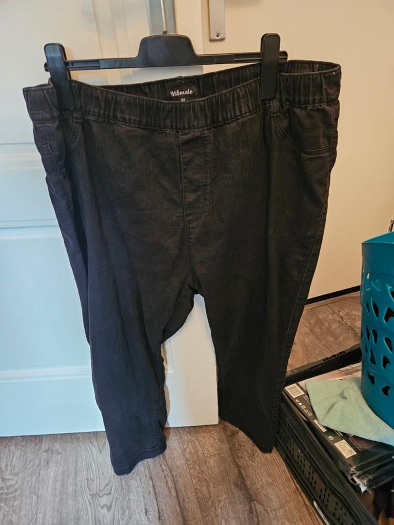 3/4 broek ms mode maat 52., Ophalen, Blauw, Maat 46/48 (XL) of groter, Zo goed als nieuw