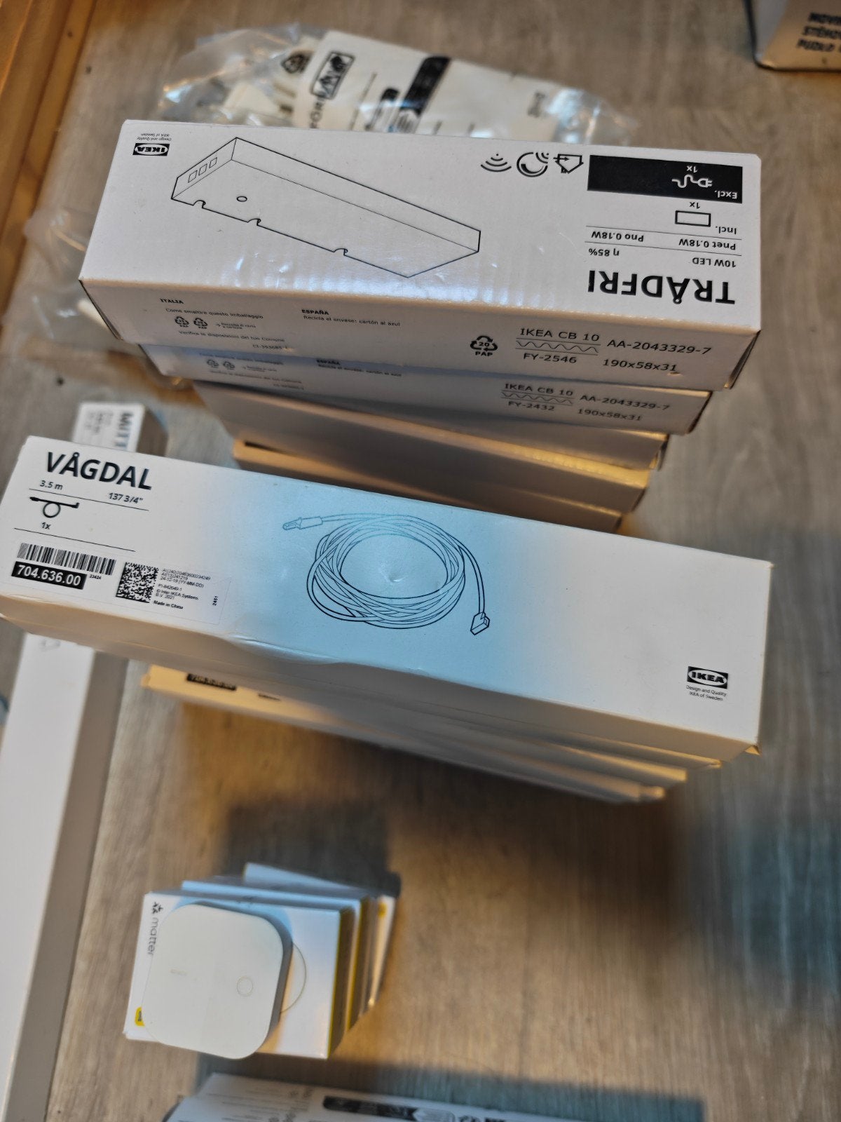 Grote set IKEA Tradfri, Vagdal, Bilresa, Fornimma, Mittled, Ophalen of Verzenden